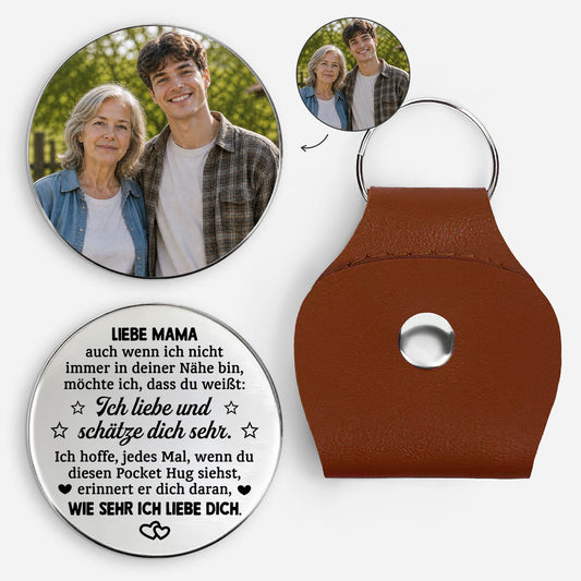 8485AGE1 ich liebe und schatze dich sehr pocket hug schlusselanhanger personalisiert foto_ papa mama 8485aj6ela