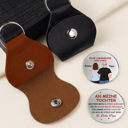 8497AGE1 eine umarmung von papa pocket hug schlusselanhanger personalisiert_ tochter sohn 8497ajsvbb_2