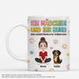 8532MGE1 3d druck effekt eine unzertrennliche verbindung personalisierte tasse hund teddystoff 8532mtptc
