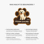 8545AGE6 pfoten putzen personalisiertes hunde geschenk  fussmatte unregelmassige form 8545ad8hbc