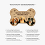 8546AGE6 besuch nur nach freigabe durch fussmatte personalisiert hund_ unregelmassige form 8546ad8ezc
