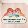 8554AGE1 verwohnzentrum fur enkelkinder personalisiertes geschenk  fussmatte oma und opa unregelmassige form regenbogen 8554adtkla