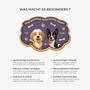 8558AGE1 hier wohnen verzogene hunde fussmatte personalisiert hund_ unregelmassige form 8558adavrc_1