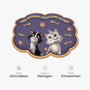 8558AGE1 hier wohnen verzogene katzen fussmatte katzen personalisiert unregelmassige form 8558adavrd_5