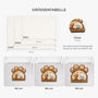 8568AGE1 3d druck effekt hoffentlich magst du katzen personalisierte geschenke katze  fussmatte unregelmassige form 8568adshld