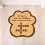 8583AGE1 ein haus ist kein zuhause ohne pfotenabdrucke fussmatte personalisiert hund_ katze unregelmassige form 8583adnvcc_1