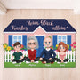 8592AGE1 trautes heim gluck allein fussmatte personalisiert familie_ unregelmassige form 8592adcpti