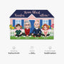 8592AGE4 trautes heim gluck allein fussmatte personalisiert familie_ unregelmassige form 8592adcpti
