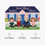 8592AGE5 trautes heim gluck allein fussmatte personalisiert familie_ unregelmassige form 8592adcpti