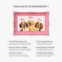 8596AGE6 3d druck effekt hund streifen personalisiertes hunde geschenk  foto fussmatte unregelmassige form 8596adcklc