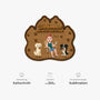 8616AGE4 hoffentlich magst du tierhaare fussmatte personalisiert hund_ unregelmassige form 8616adayrc