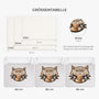 8626AGE3 ich regiere das haus fussmatte katzen personalisiert auto unregelmassige form 8626ad8yrd