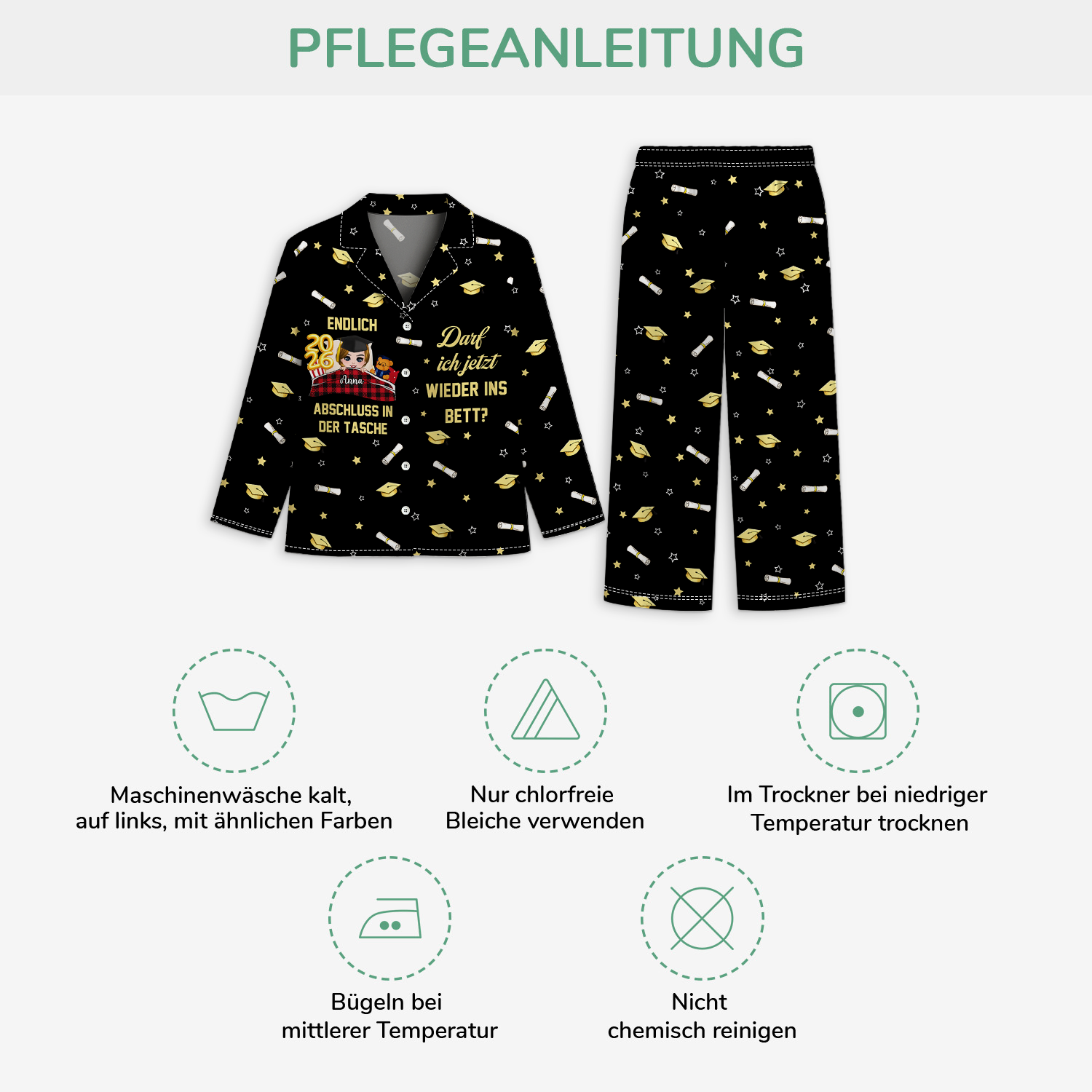 8636VGE4 abschluss in der tasche darf ich jetzt wieder ins bett personalisierte geschenke abschluss  schlafanzug frauen manner 8636v6kma_93b4eb0f aa43 4ed2 8aad 0f810121ee0d