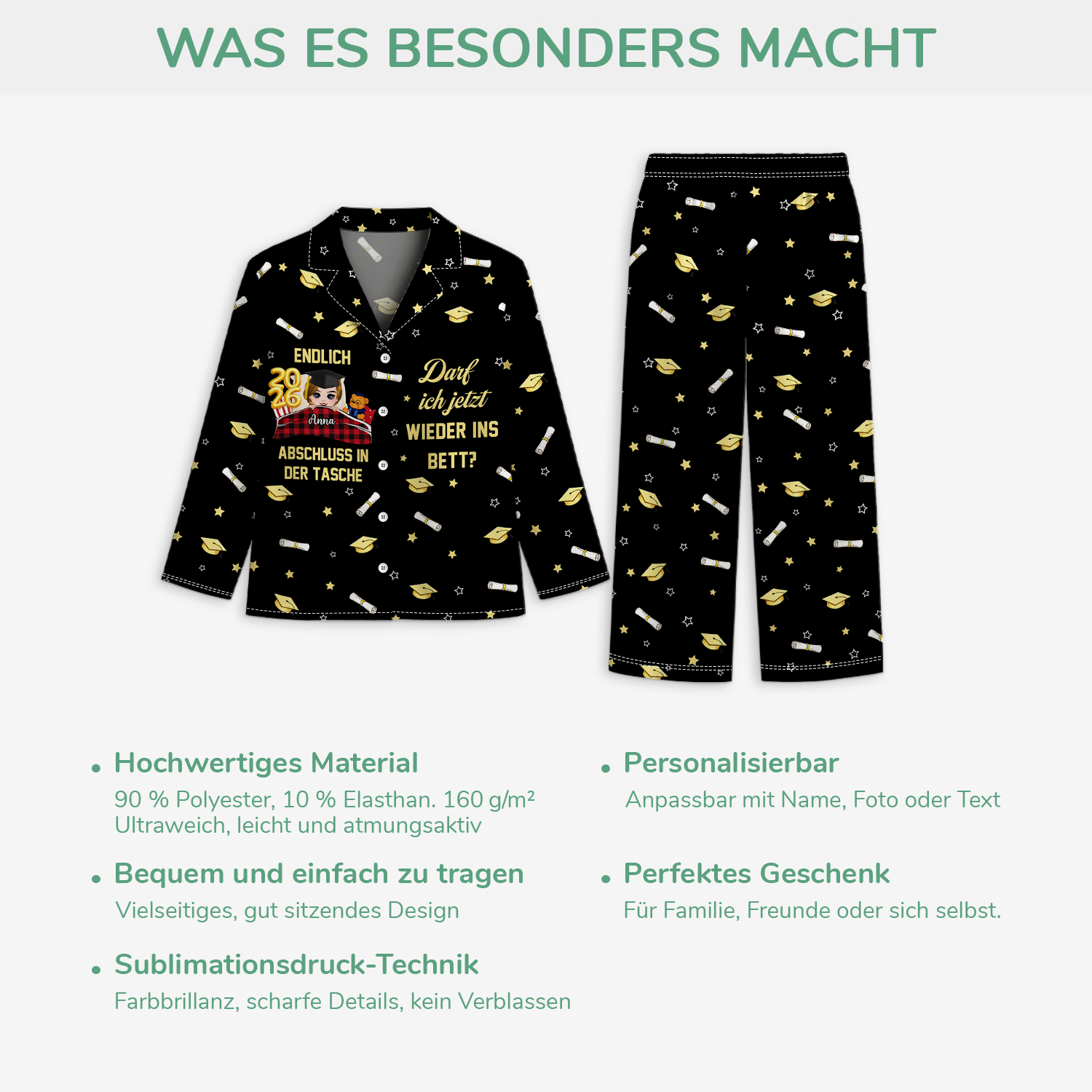 8636VGE5 abschluss in der tasche darf ich jetzt wieder ins bett personalisierte geschenke abschluss  schlafanzug frauen manner 8636v6kma_dc58babe 1853 461c a4a1 b9254629a6d6