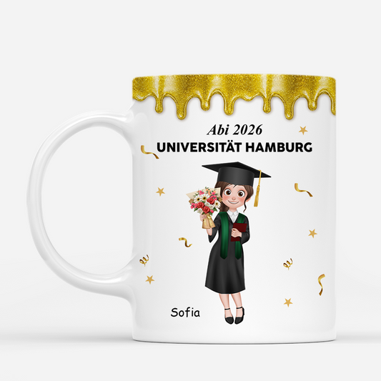 8638MGE1 abschluss personalisierte tasse fur manner frauen gold 8638m6fba