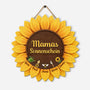 8673QGE1 mamas sonnenschein personalisiertes geschenk  holzschild mama oma sonnenblumen 8673qclta