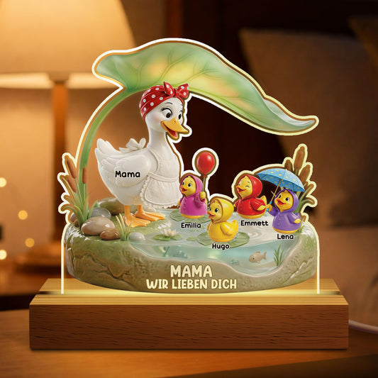 8675LGE1 3d optik mama ich liebe dich personalisiertes nachtlicht_ mama oma ente 8675lcyra