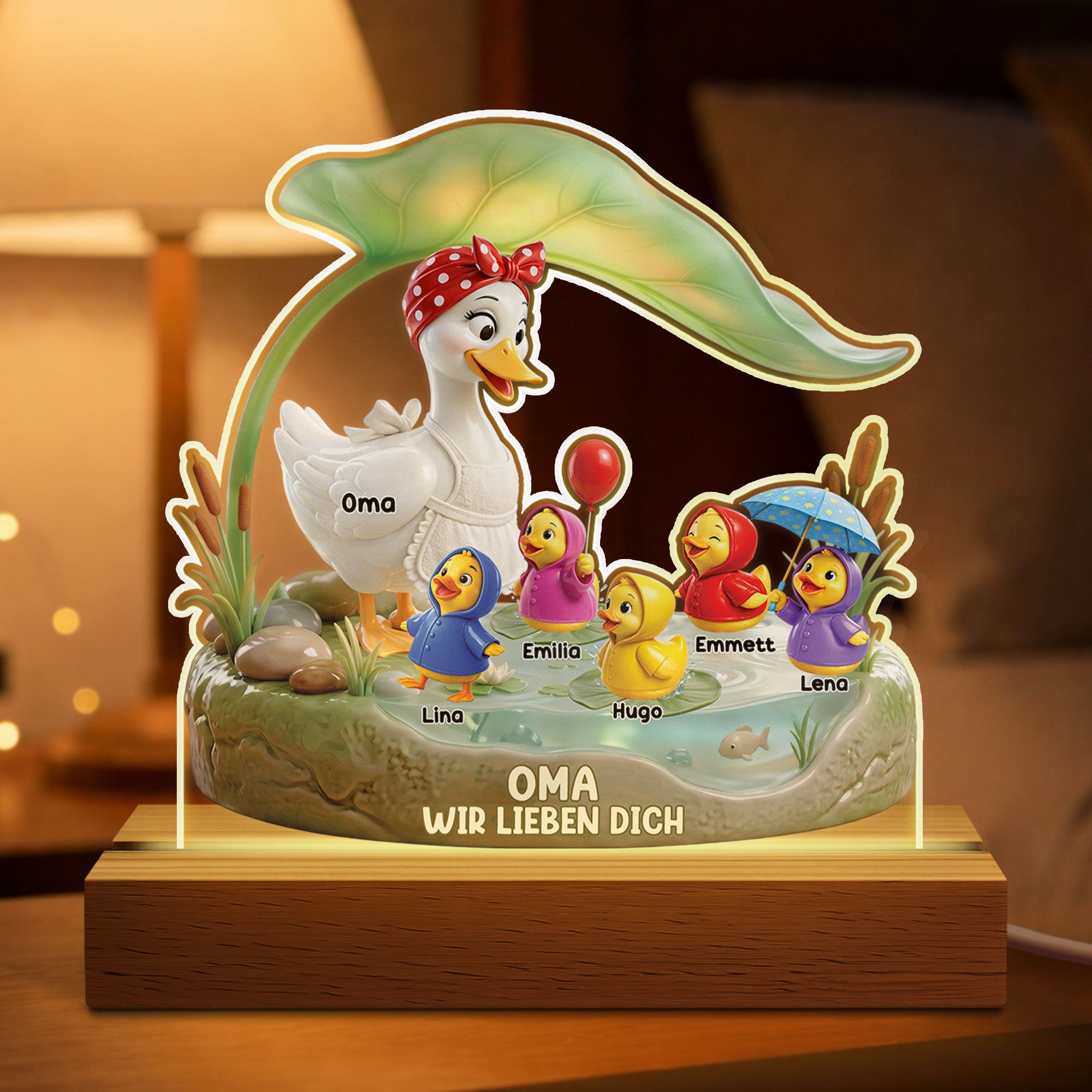 8675LGE2 3d optik mama ich liebe dich personalisiertes nachtlicht_ mama oma ente 8675lcyra