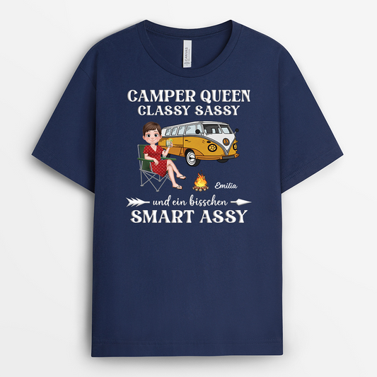 8745AGE2 camper queen personalisierte t shirts damen_ 8745a8fca