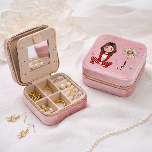 8753AGE2 name _ blume personalisierte schmuckkastchen samt frauen 8753aj6fta