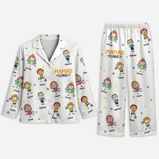 8780VGE1 dieser papa gehort zu personalisiertes geschenk  schlafanzug papa mama stickmen sterne 8780vtkaa