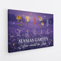 8885CGE2 omas garten hier wachst liebe personalisierte leinwand fur oma mama 8885csyoa