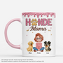 8931MGE1 3d druck effekt hundemama hundepapa glitzer personalisierte tasse hund 8931m3fwc