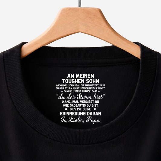 8947AGE1 manchmal vergisst du wie grossartig du bist schwarzes t shirt personalisiert nackenlabel drucken sohn tochter manner frauen 8947aa6ela