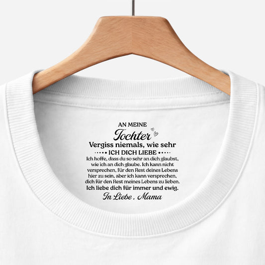 8952AGE1 ich hoffe dass du so sehr an dich glaubst weisses t shirt personalisiert nackenlabel drucken sohn tochter manner frauen 8952aa6rla