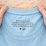 8954AGE2 du hast immer mich weisses t shirt personalisiert nackenlabel drucken manner frauen 8954aaseca