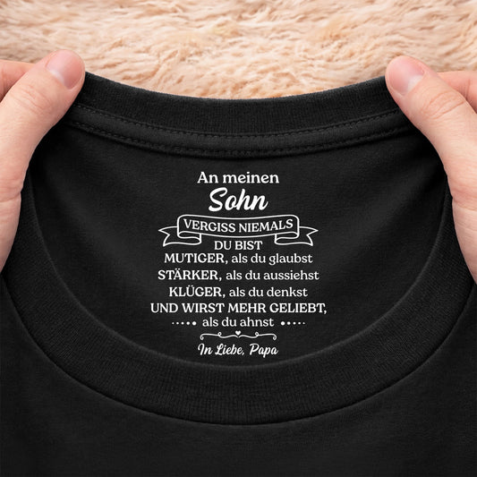 8956AGE1 du bist geliebter als du ahnst schwarzes t shirt personalisiert nackenlabel drucken sohn tochter manner frauen 8956aaavla_1