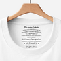 8961AGE1 wenn ich dir eine sache im leben geben konnte weisses t shirt personalisiert nackenlabel drucken sohn tochter manner frauen 8961aatcsa