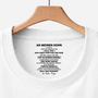 8962AGE1 ich bin immer bei dir tief in deinem herzen weisses t shirt personalisiert nackenlabel drucken sohn tochter manner frauen 8962aatebb
