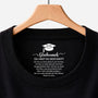 8964AGE1 du hast es geschafft schwarzes t shirt personalisiert nackenlabel drucken abschluss 8964aaavls_1