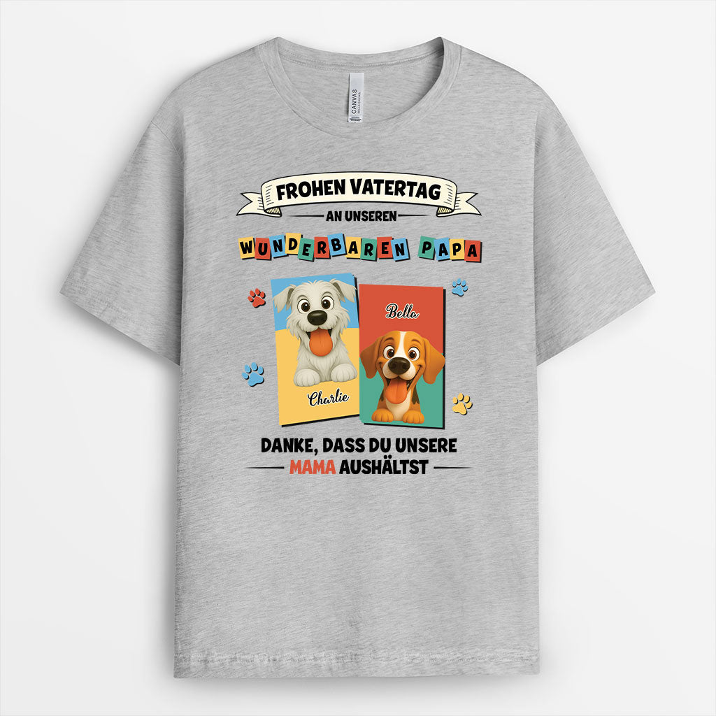 8989AGE1 frohen vatertag muttertag t shirt hund personalisiert 8989aavlc_1