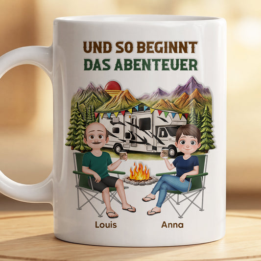 9030MGE2 3d druck effekt und so beginnt das abenteuer personalisierte paar geschenke  tassen camping 9030mtqwg_514f16bb ff58 41a7 9440 ec9fb5959f83