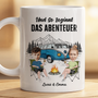 9031MGE2 und so beginnt das abenteuer personalisierte partnertassen camping 9031mtfcg