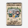 9032EGE2 erinnerungen sammeln auf jedem campingplatz camping schild personalisiert paar 9032etpmg