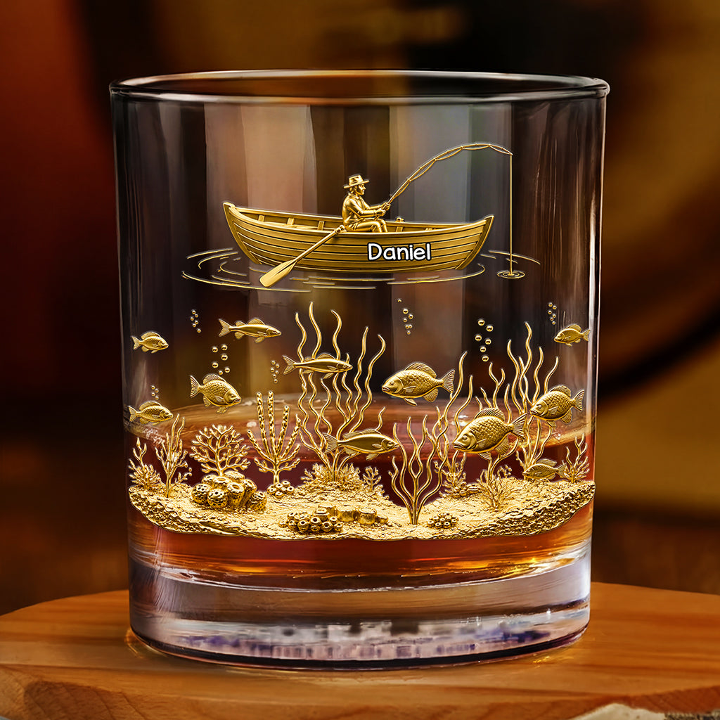 9035IGE2 3d druck effekt angeln personalisiertes whiskyglas_ fur manner 9035iapmb
