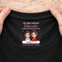 9068AGE2 unser band wird niemals reissen schwarzes t shirt personalisiert nackenlabel drucken tochter sohn schwester bruder 9068aa6fsa