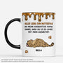 9124MGE1 3d druck effekt alles liebe zum muttertag vatertag katzen tasse personalisiert braun 9124maysd