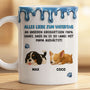 9124MGE2 3d druck effekt alles liebe zum muttertag vatertag personalisierte tasse hund braun 9124maysc