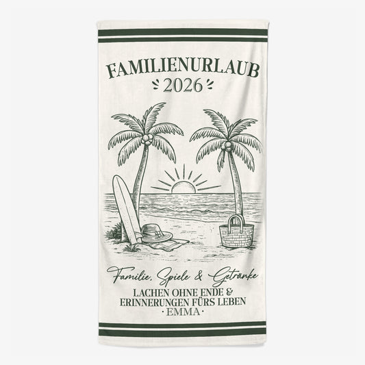 9140BGE1 freunde trip personalisierte geschenke  strandtuch 9140bscoi