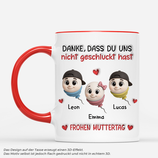 9184MGE1 3d druck effekt danke dass du uns nicht geschluckt hast muttertag vatertag mama  papa tasse personalisieren 9184mtfta_6b2b37d7 14a8 47d9 bf9c 6eb19a26ece7