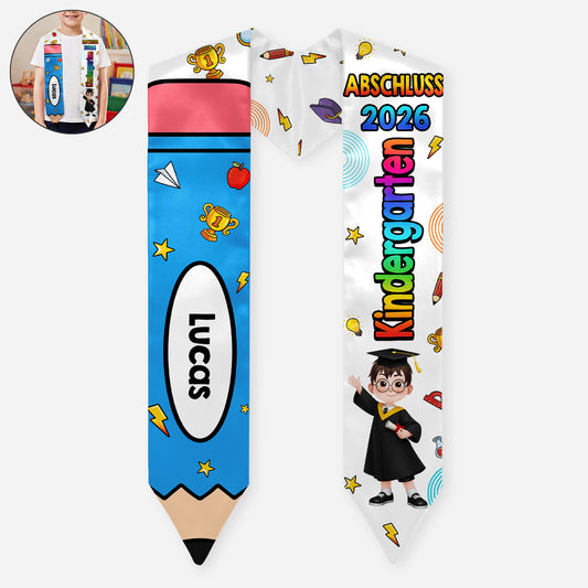 9207AGE1 kindergarten abschlussfeier buntstifte kindergarten abschluss stola personalisiert kinder cartoon 9207ab6fgk_620162a2 1052 445f bced 1d5f729877db
