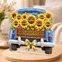 9232AGE2 3d druck effekt enkelkinder machen das leben schoner personalisiertes geschenk  acryl aufsteller oma mama 9232ar8kga