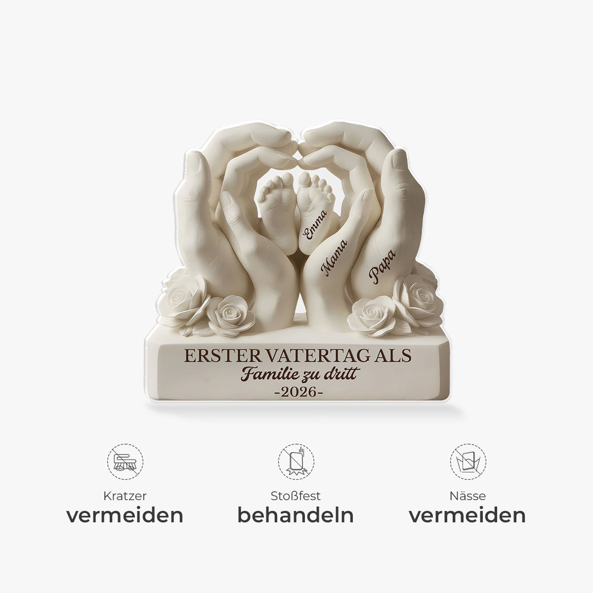 9250AGE4 3d druck effekt erster muttertag vatertag hand fussabdruck baby acryl aufsteller personalisiert mama papa 9250artekb_3519e379 8ff1 48d0 872c 3b594de9d9e9