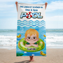 9264BGE2 das leben ist schoner an oma  opas pool personalisierte geschenke kinder  strandtuch 9264bccbk