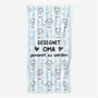 9273BGE1 gesegnet mama genannt zu werden personalisiertes geschenk  strandtuch mama oma 9273bskna