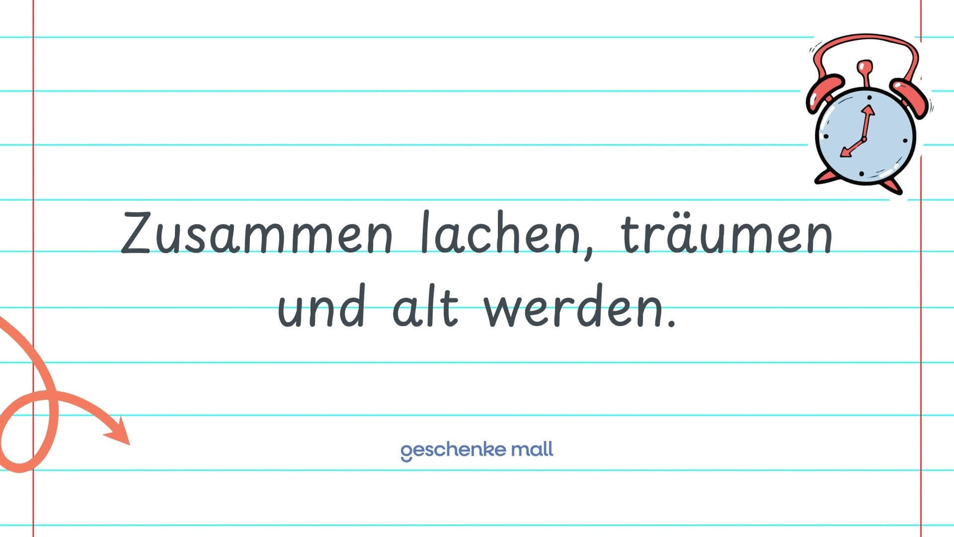 gemeinsam alt werden geschenk
